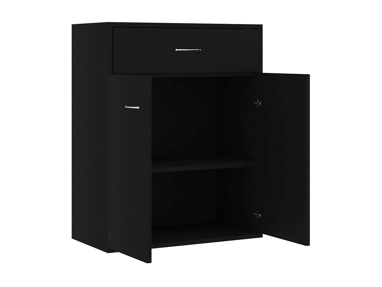 Commode Noir 60x30x75 Boka