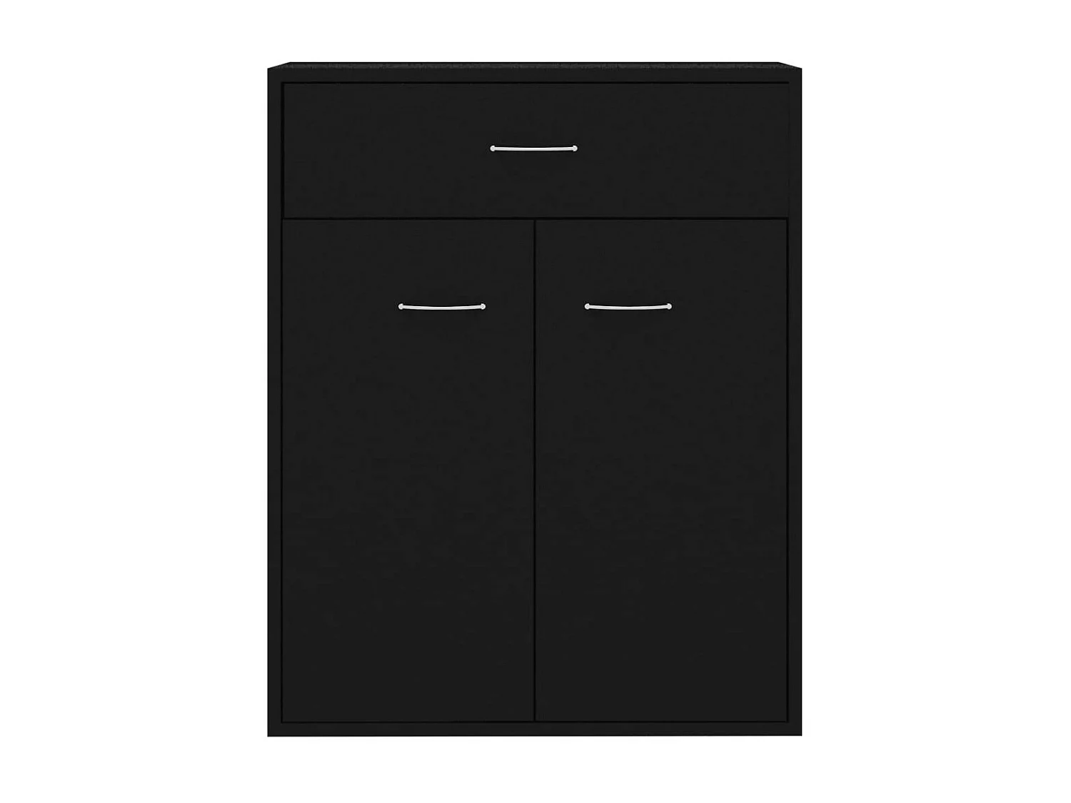 Commode Noir 60x30x75 Boka