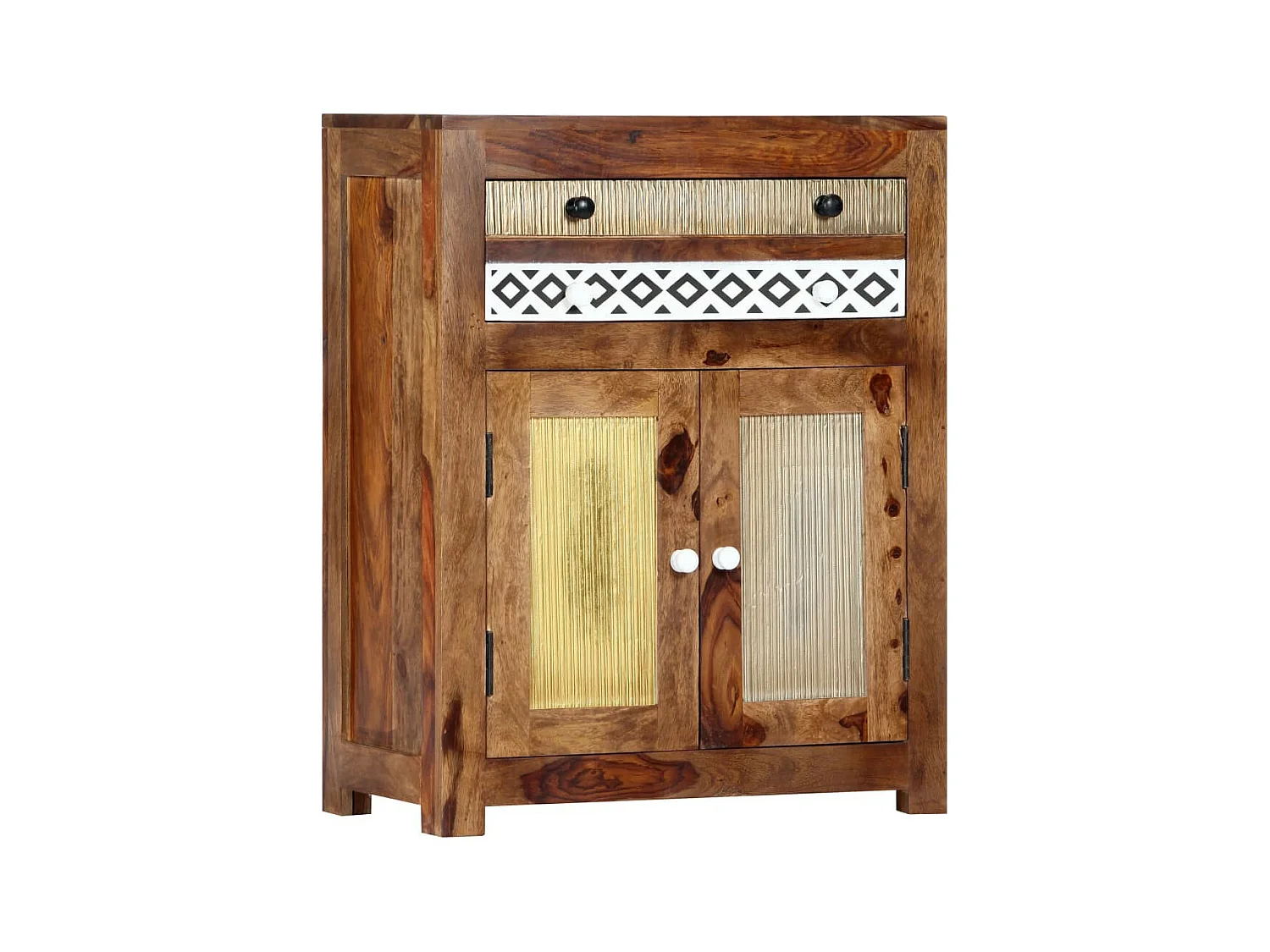 Armoire latérale 60 x 30x75 Bois de Sesham massif