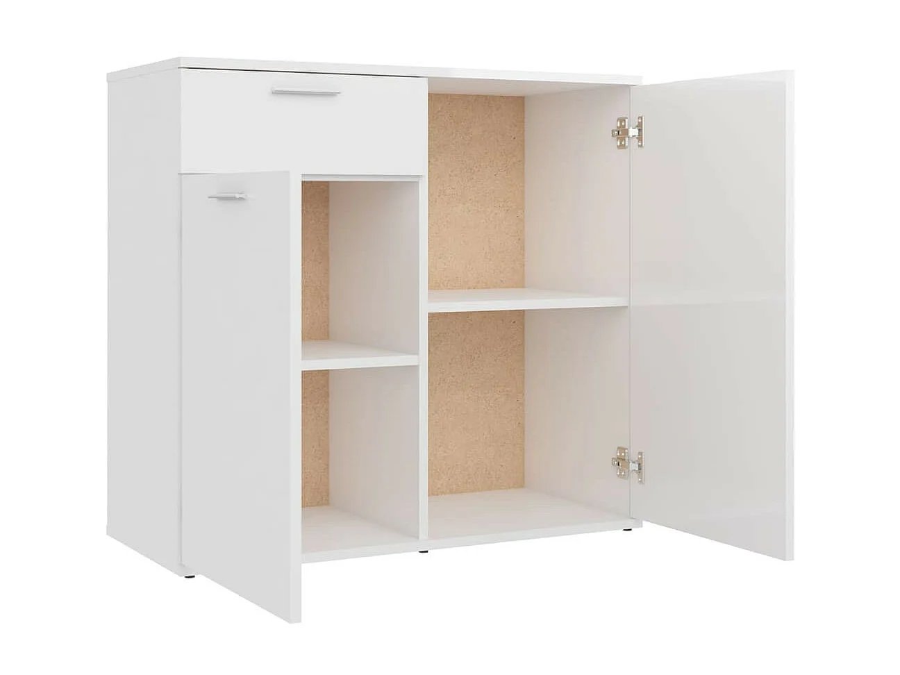 Buffet Blanc brillant 80x36x75