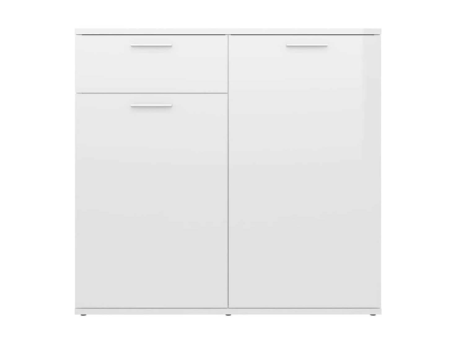 Buffet Blanc brillant 80x36x75