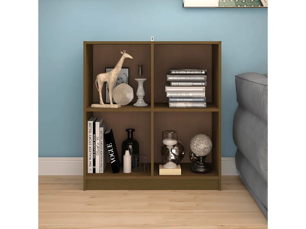 Buffet Marron miel 70x33x76 Bois de pin massif