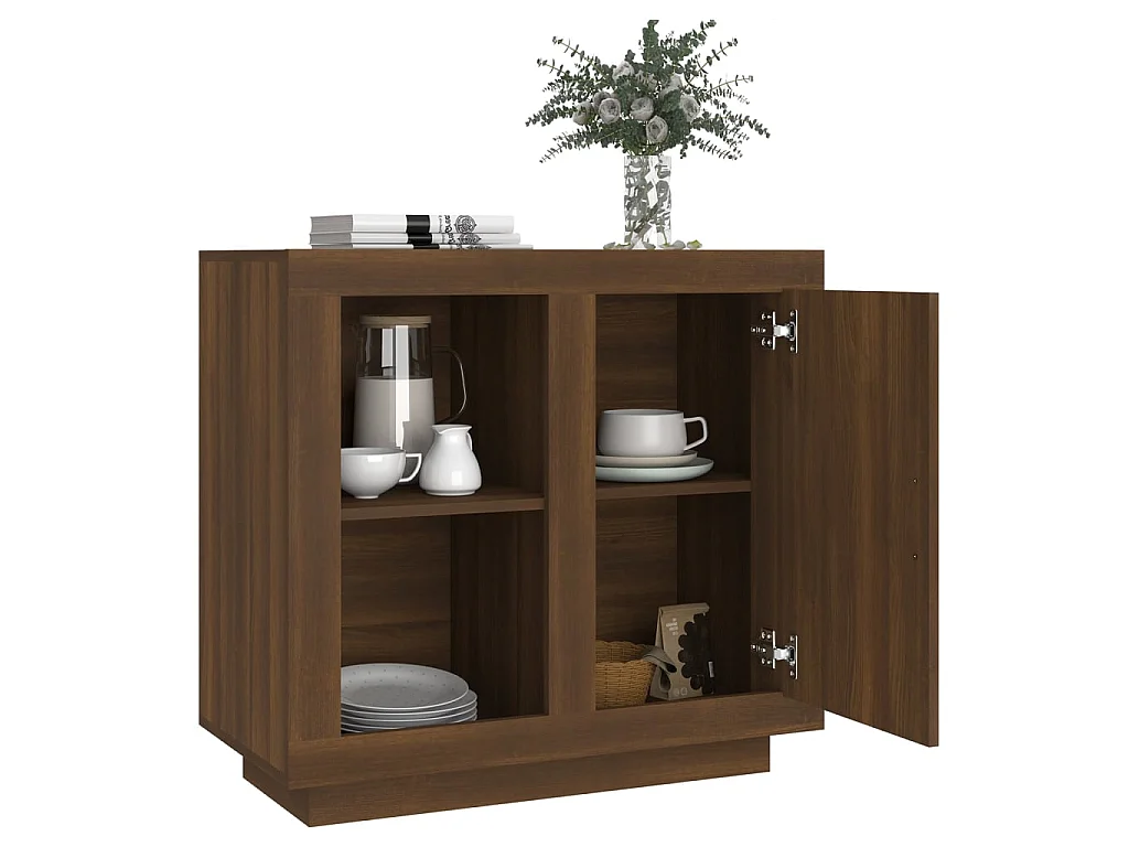 Buffet Chêne marron 80x40x75