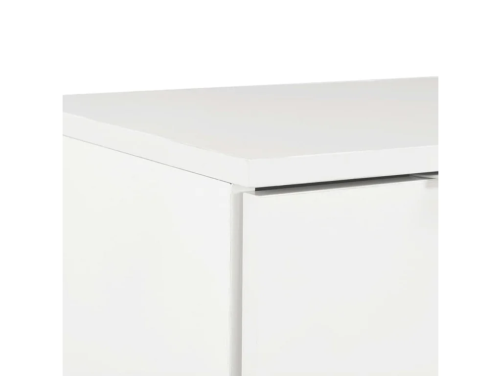 Buffet Blanc brillant 71 x 35x76