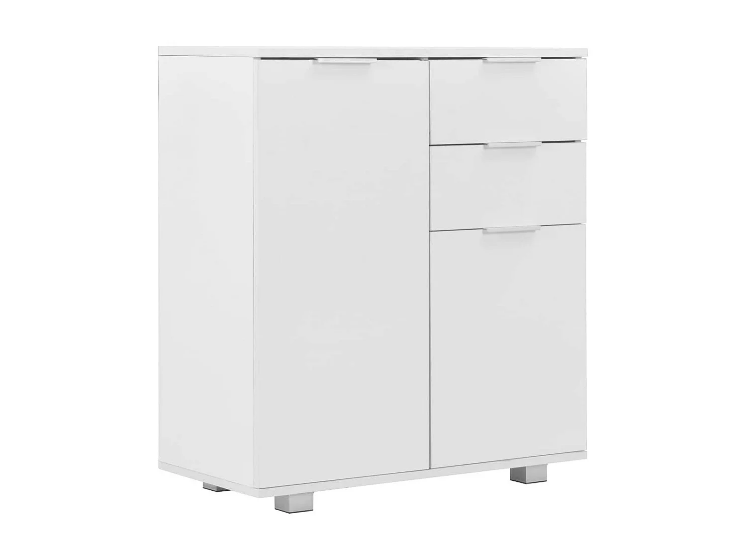 Buffet Blanc brillant 71 x 35x76