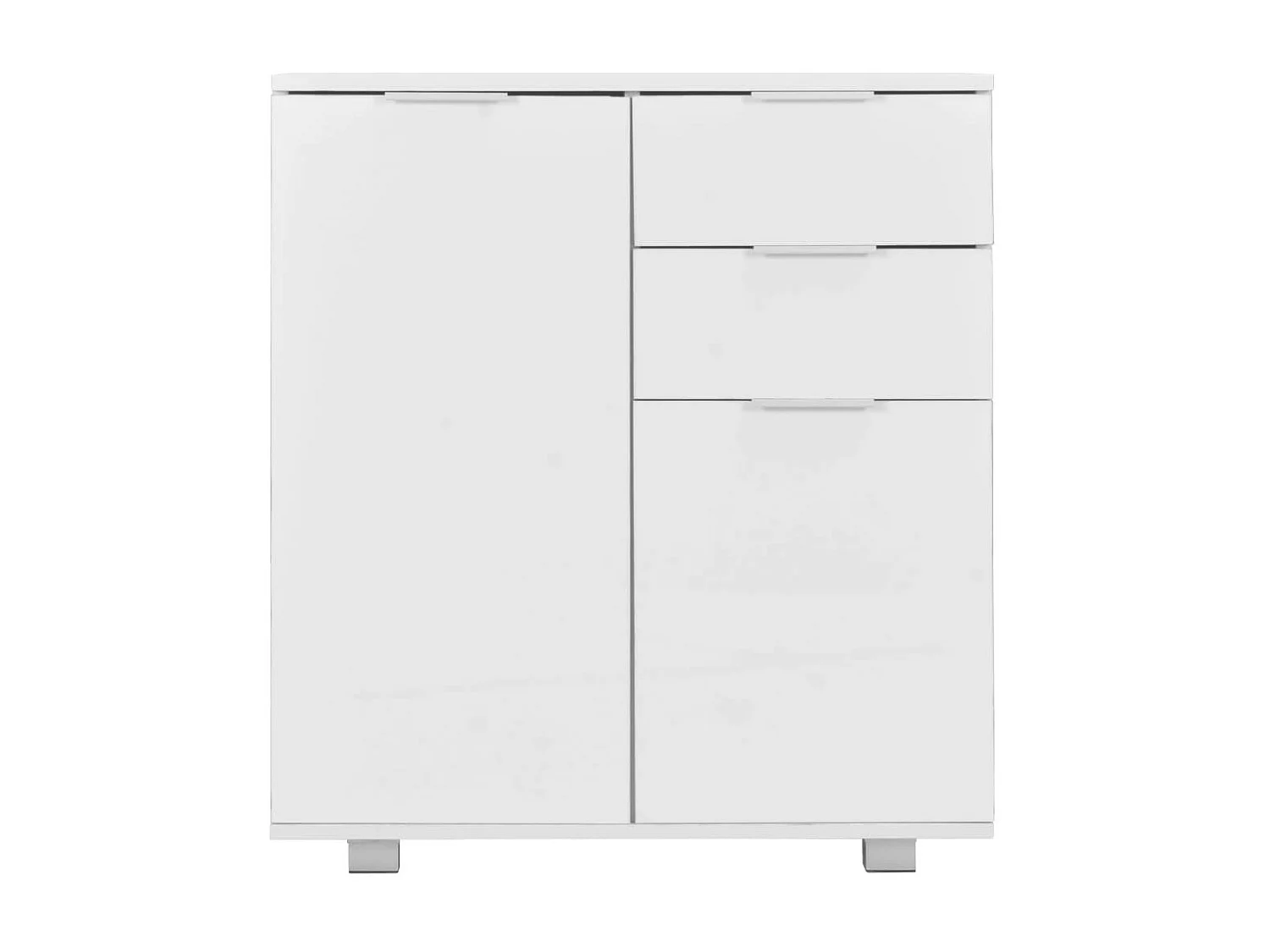 Buffet Blanc brillant 71 x 35x76