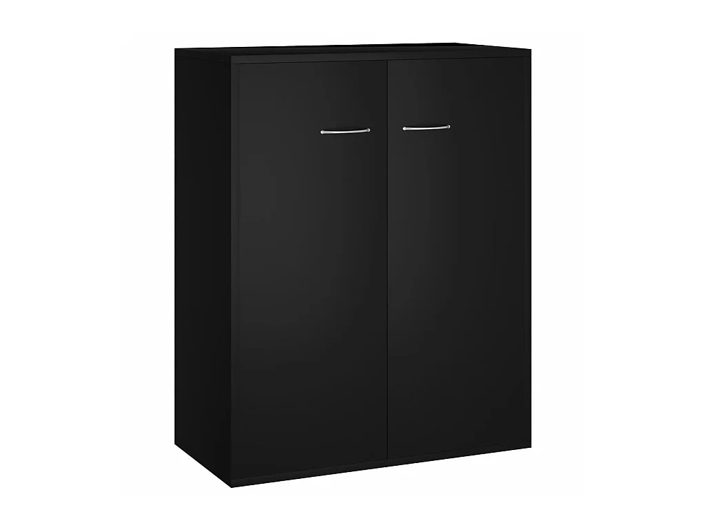 Commode Noir 60x30x75 Mabelo