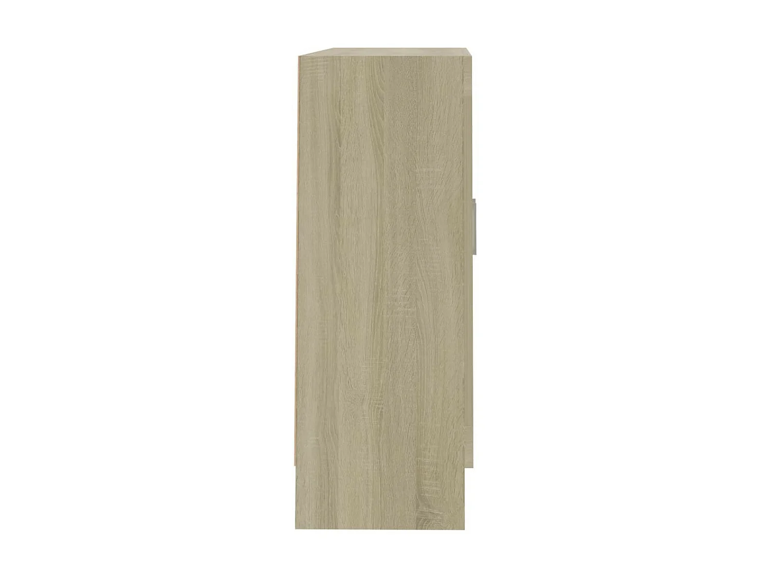 Boekenkast 82,5x30,5x80 cm bewerkt hout sonoma eikenkleurig