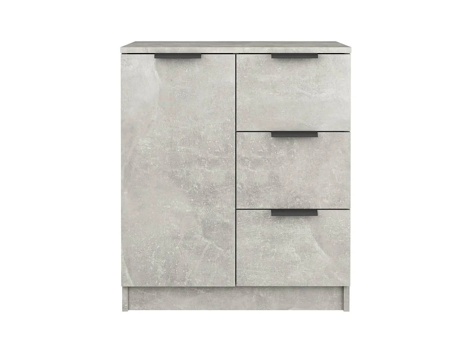 Buffet Gris béton 60x30x70 Bois d'ingénierie
