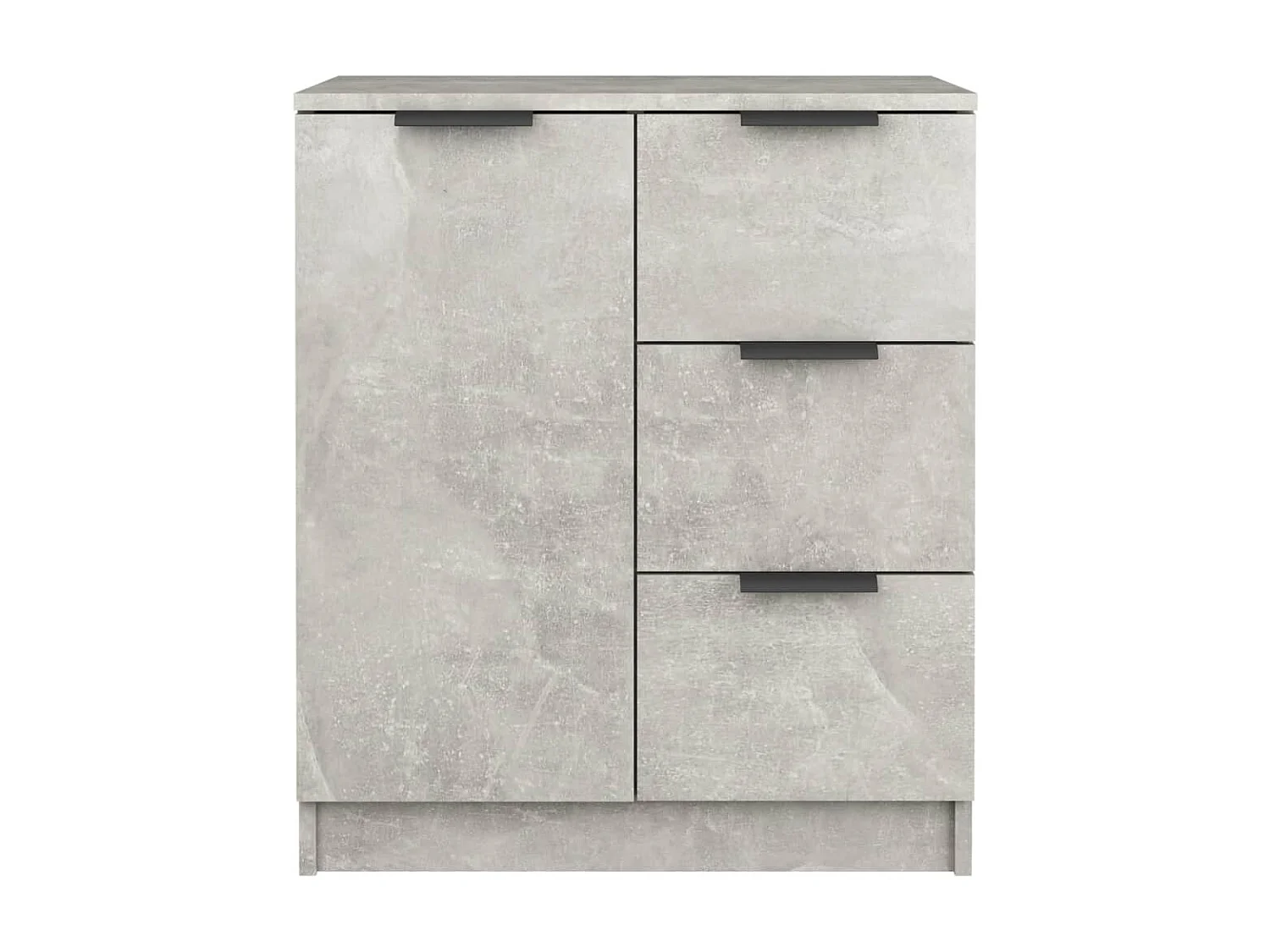 Buffet Gris béton 60x30x70 Bois d'ingénierie