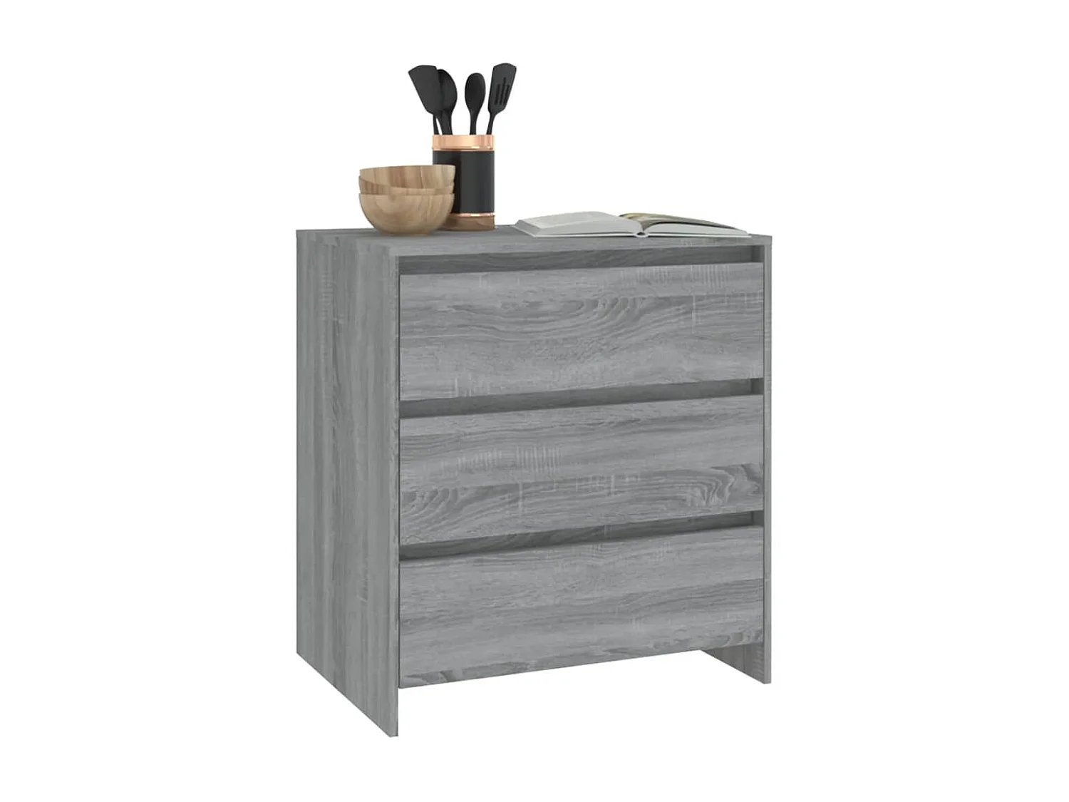 Commode Sonoma gris 70x41x75