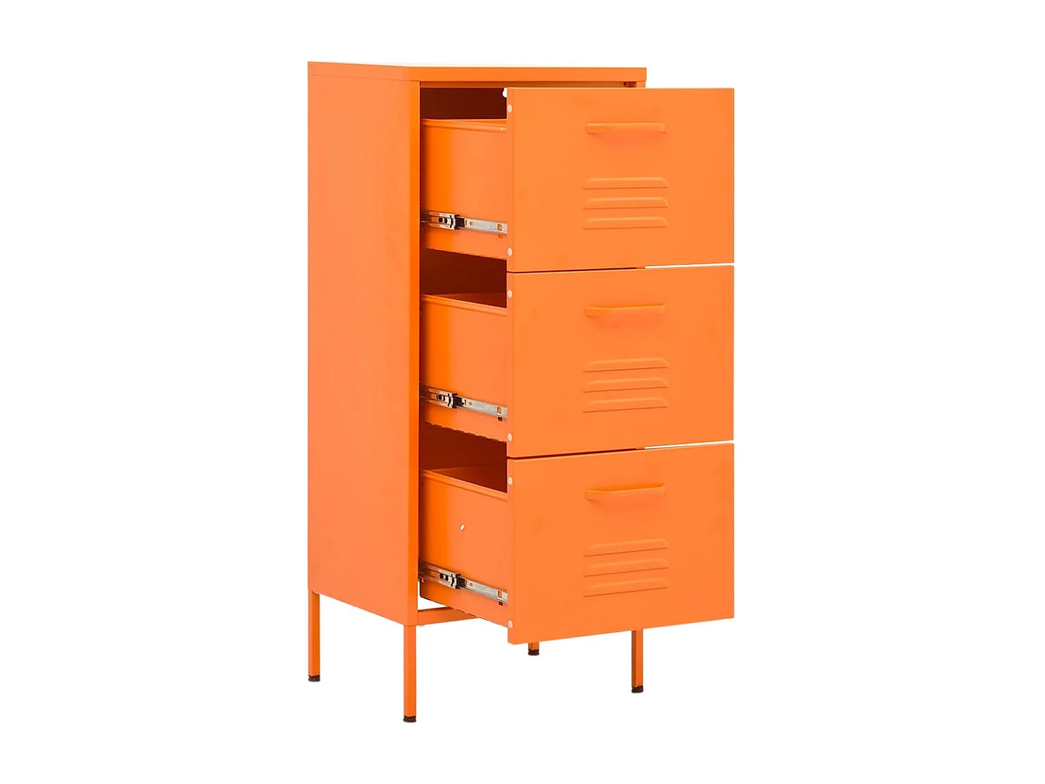 Armoire de rangement Orange 42,5x35x101,5 Acier