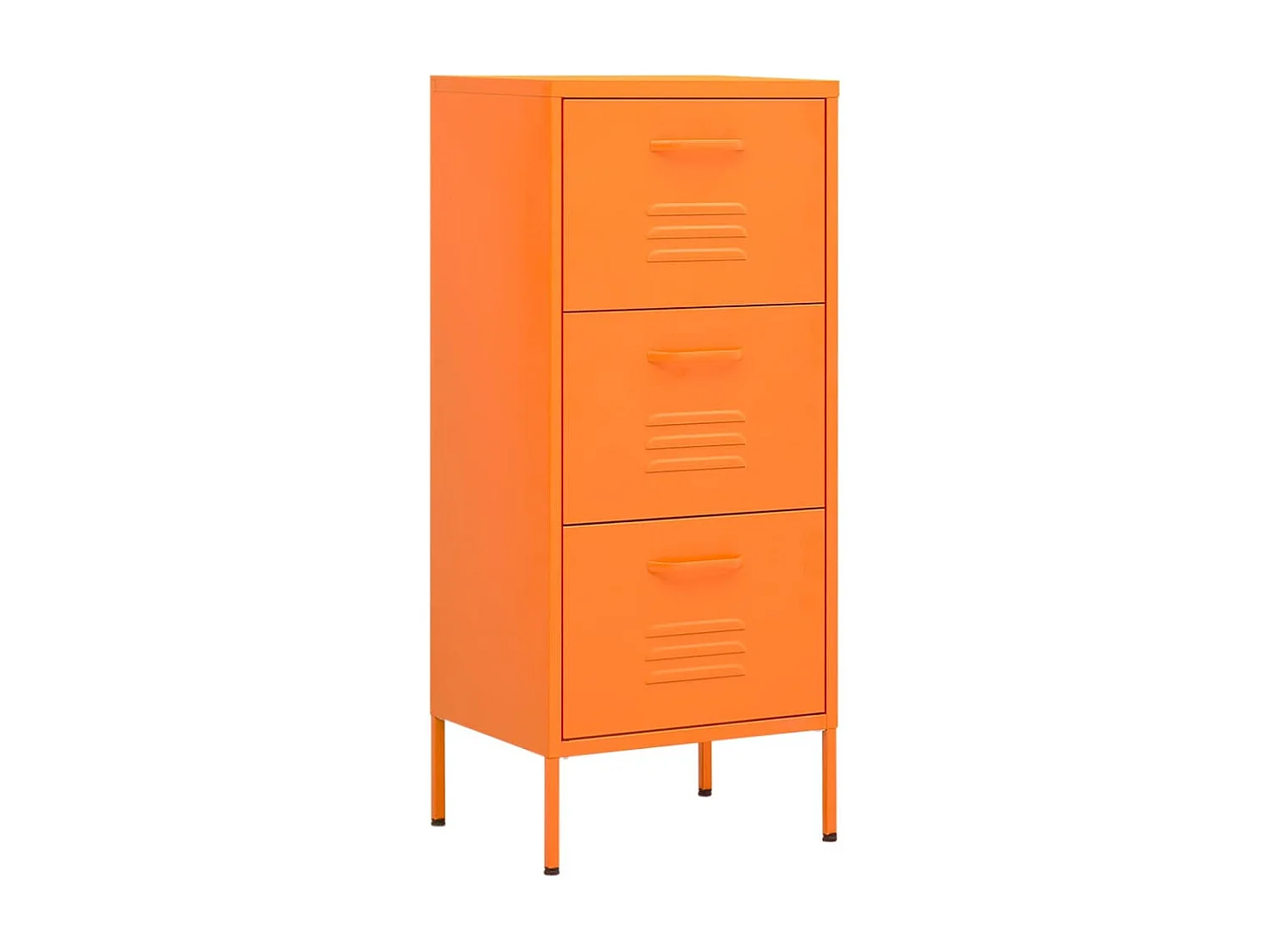 Armoire de rangement Orange 42,5x35x101,5 Acier