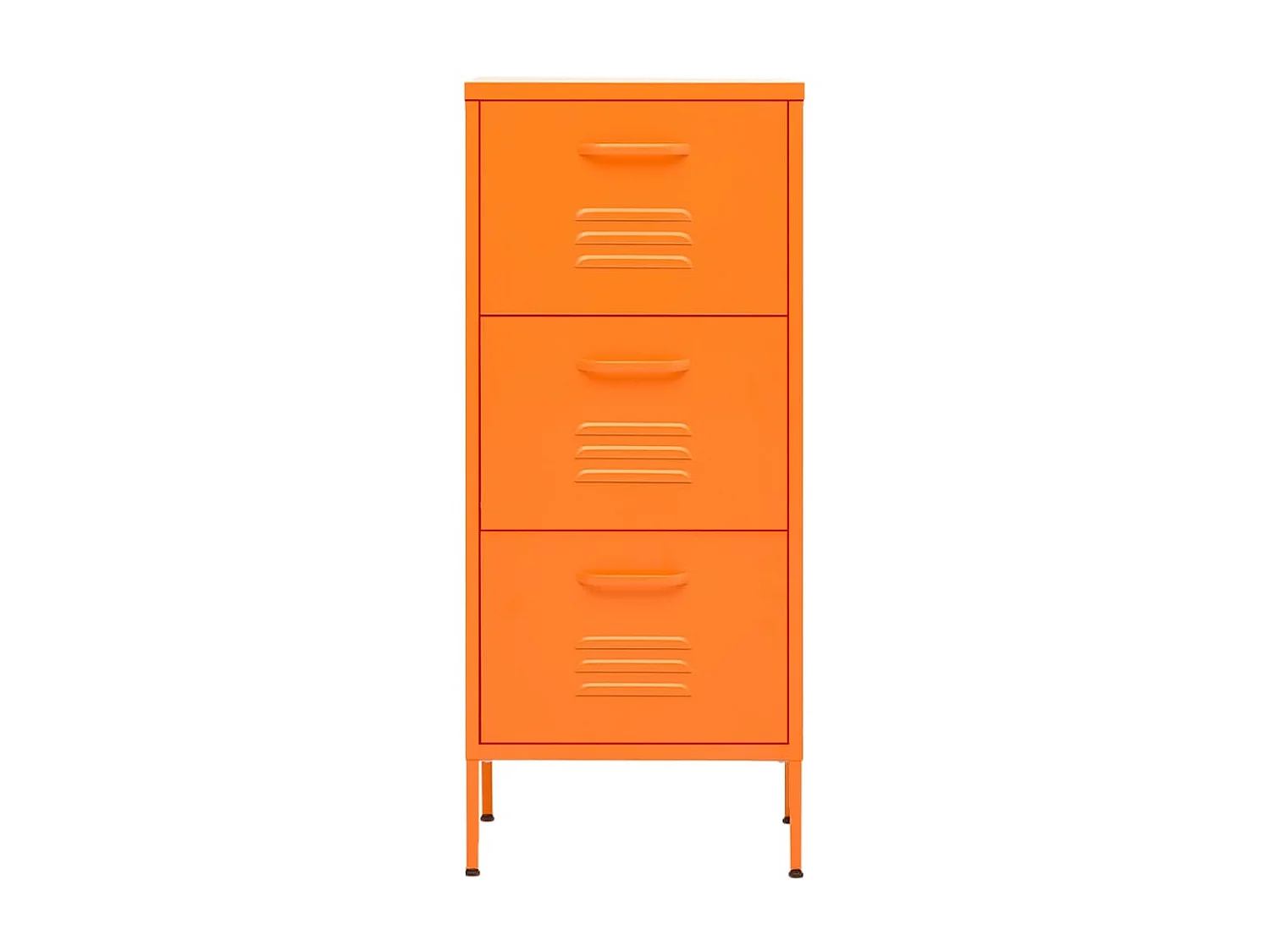 Armoire de rangement Orange 42,5x35x101,5 Acier