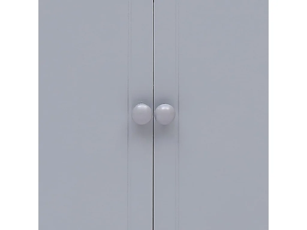 Bijzetkast 60x30x75 cm paulowniahout grijs