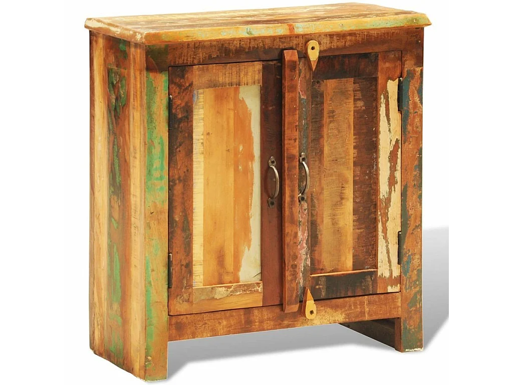 Commode 2 portes bois massif recyclé Moust