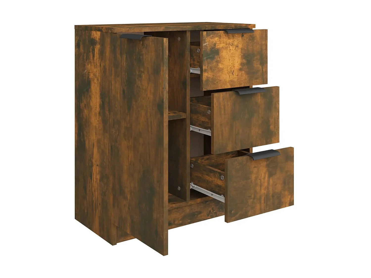 Buffet Chêne fumé 60x30x70 Bois d'ingénierie