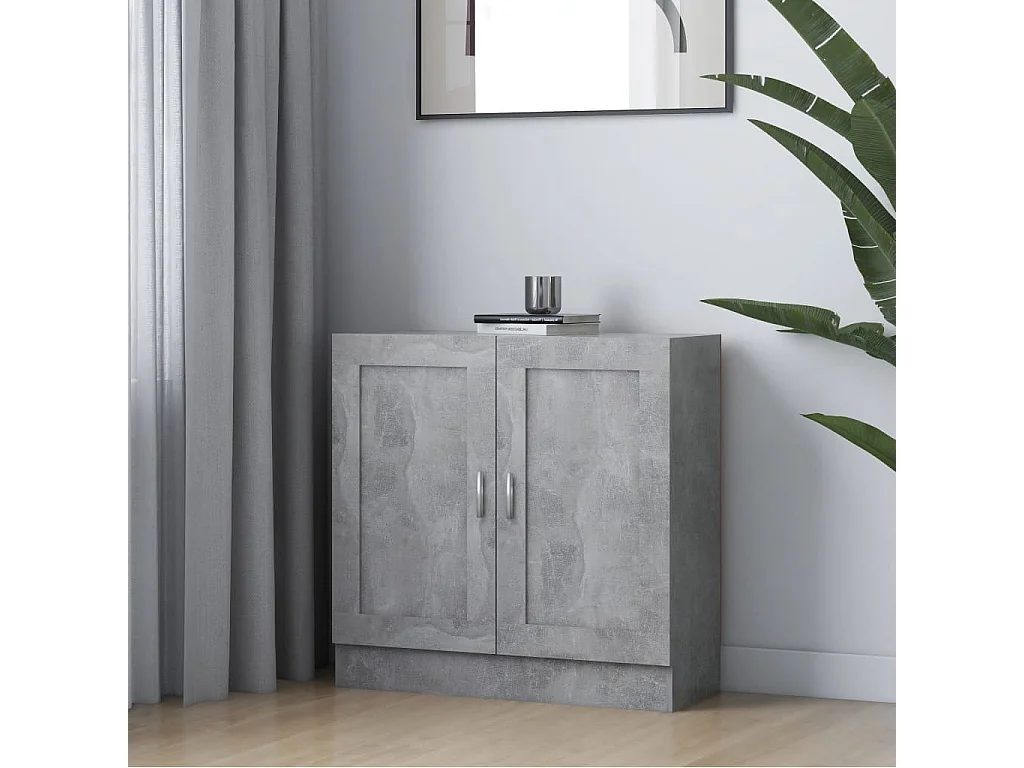 Commode Gris béton 82,5x30,5x80