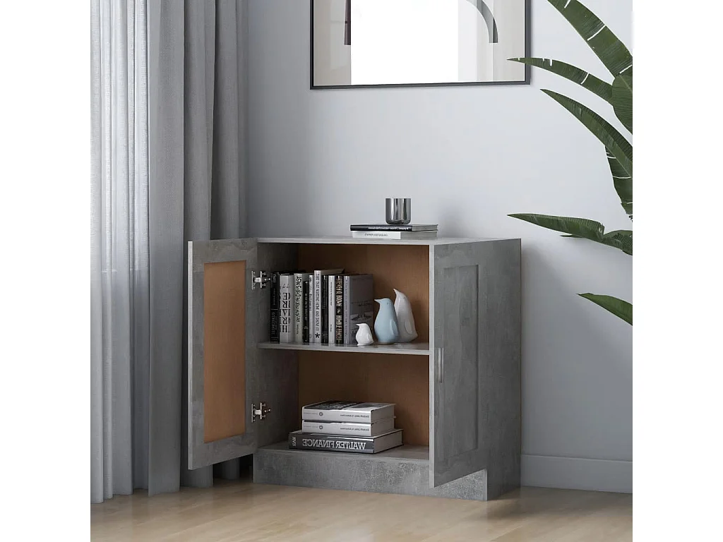 Commode Gris béton 82,5x30,5x80