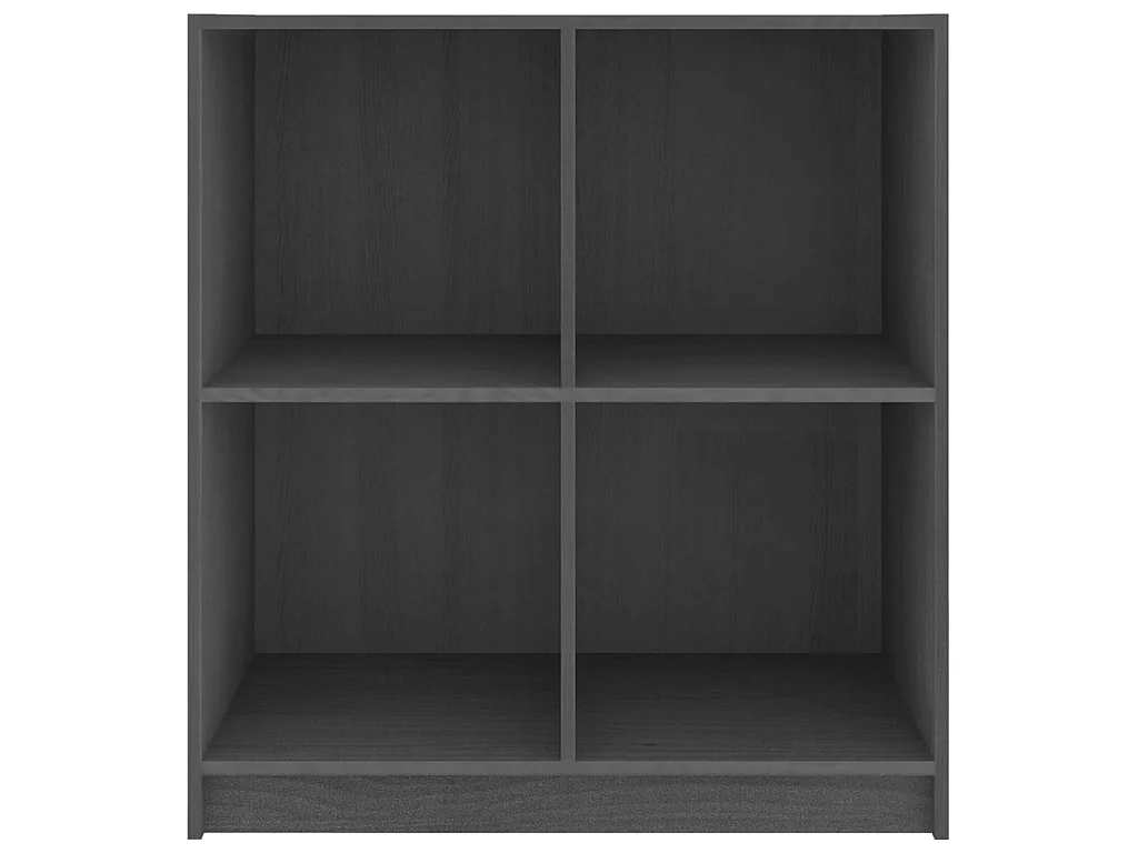 Buffet Gris 70x33x76 Bois de pin massif