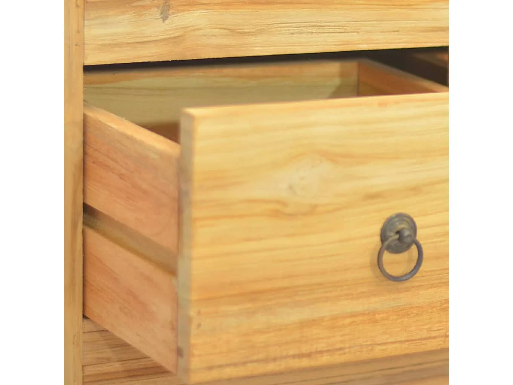 Commode 55x30x90 Bois massif de teck