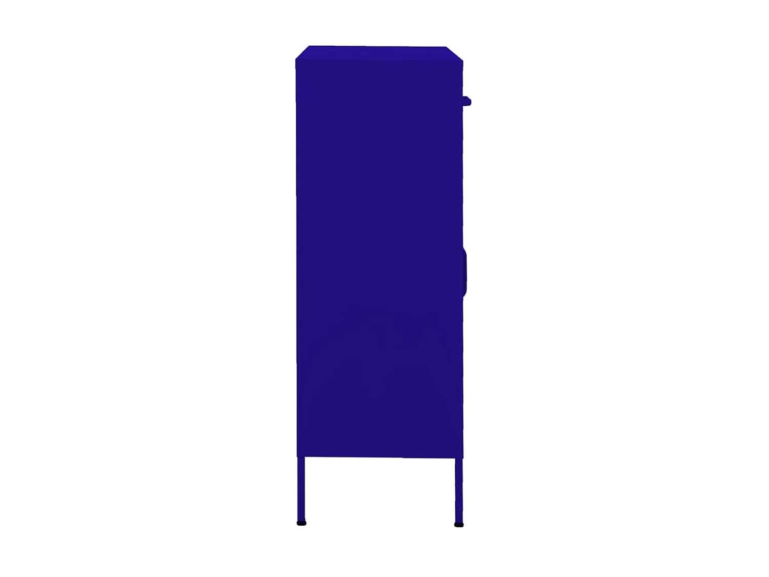 Armoire de rangement Bleu marine 80x35x101,5 Acier 2