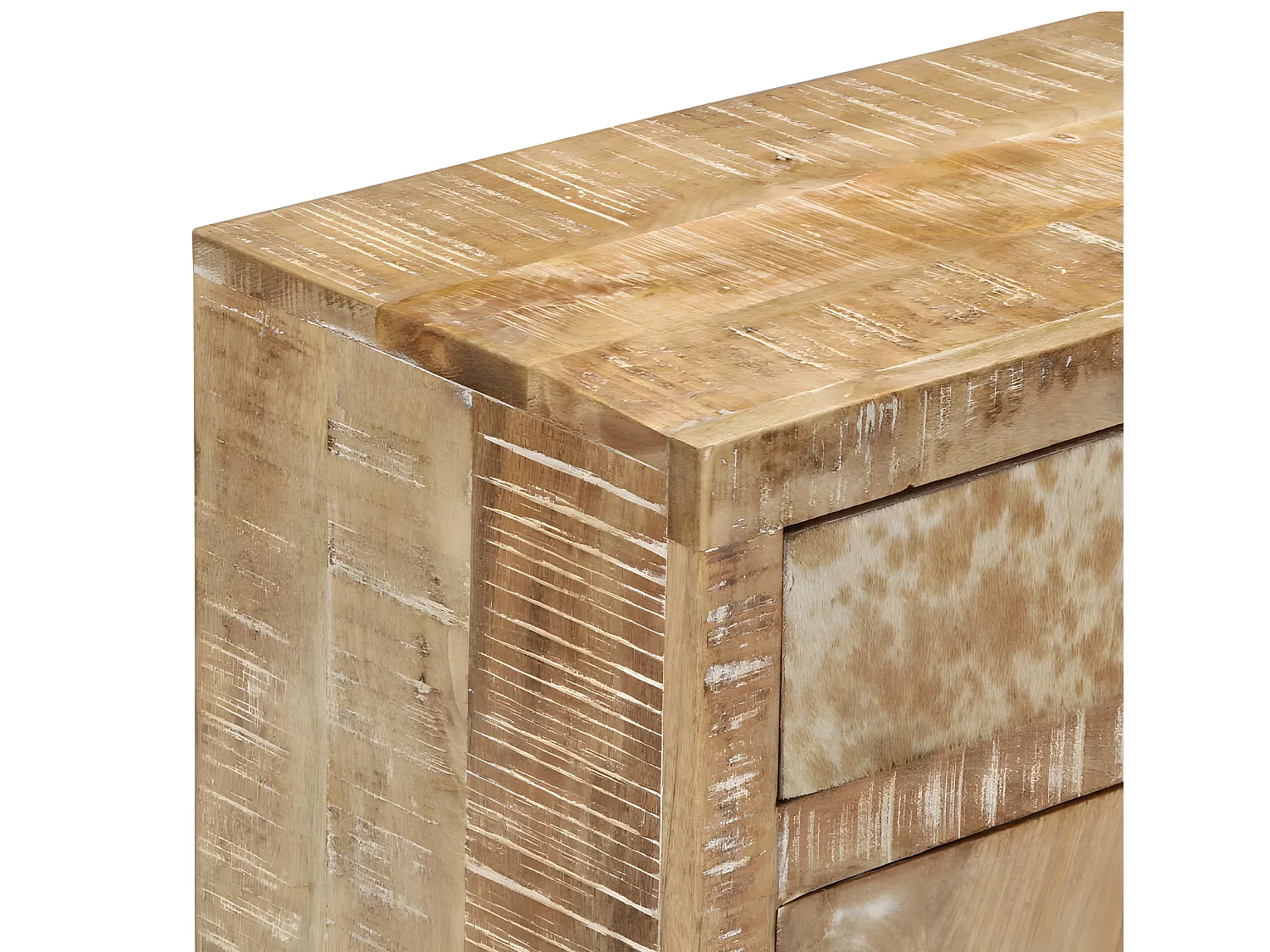 Dressoir 60x30x75 cm massief mangohout