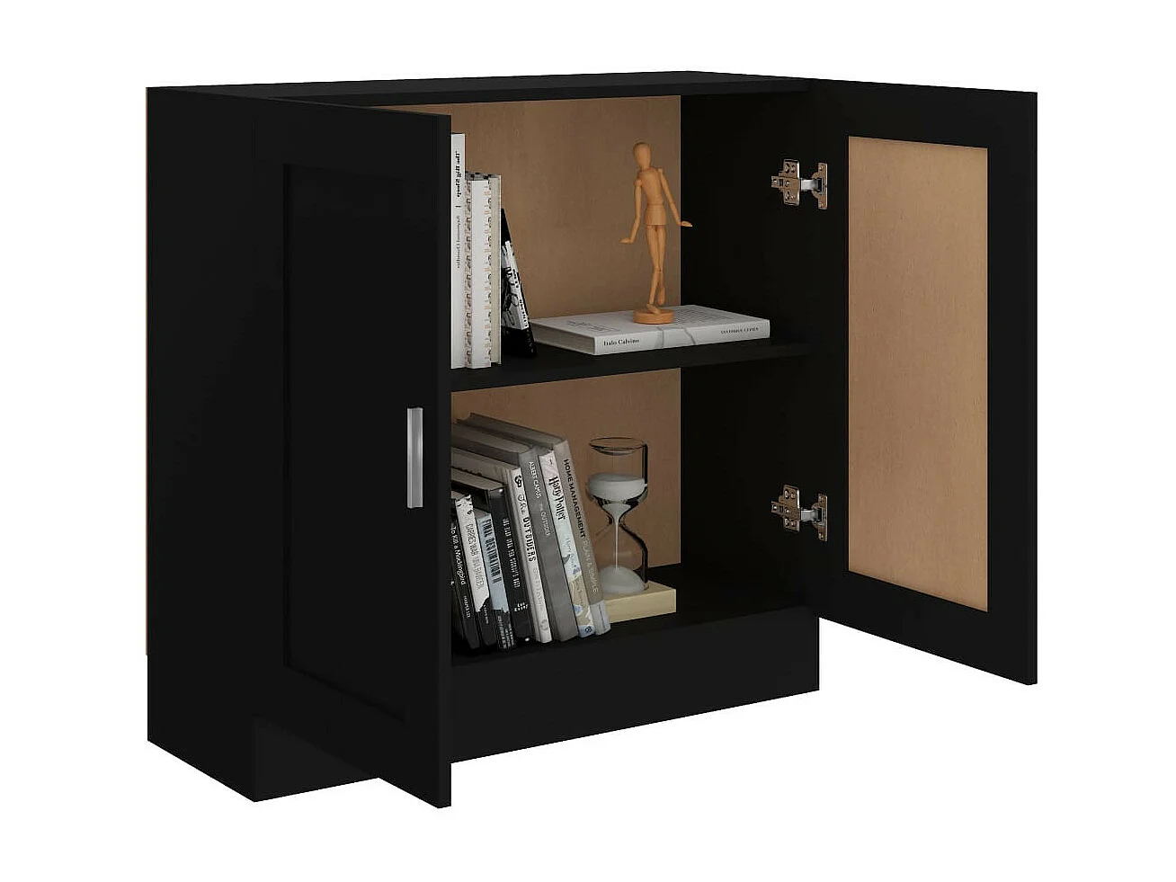 Commode Noir 82,5x30,5x80