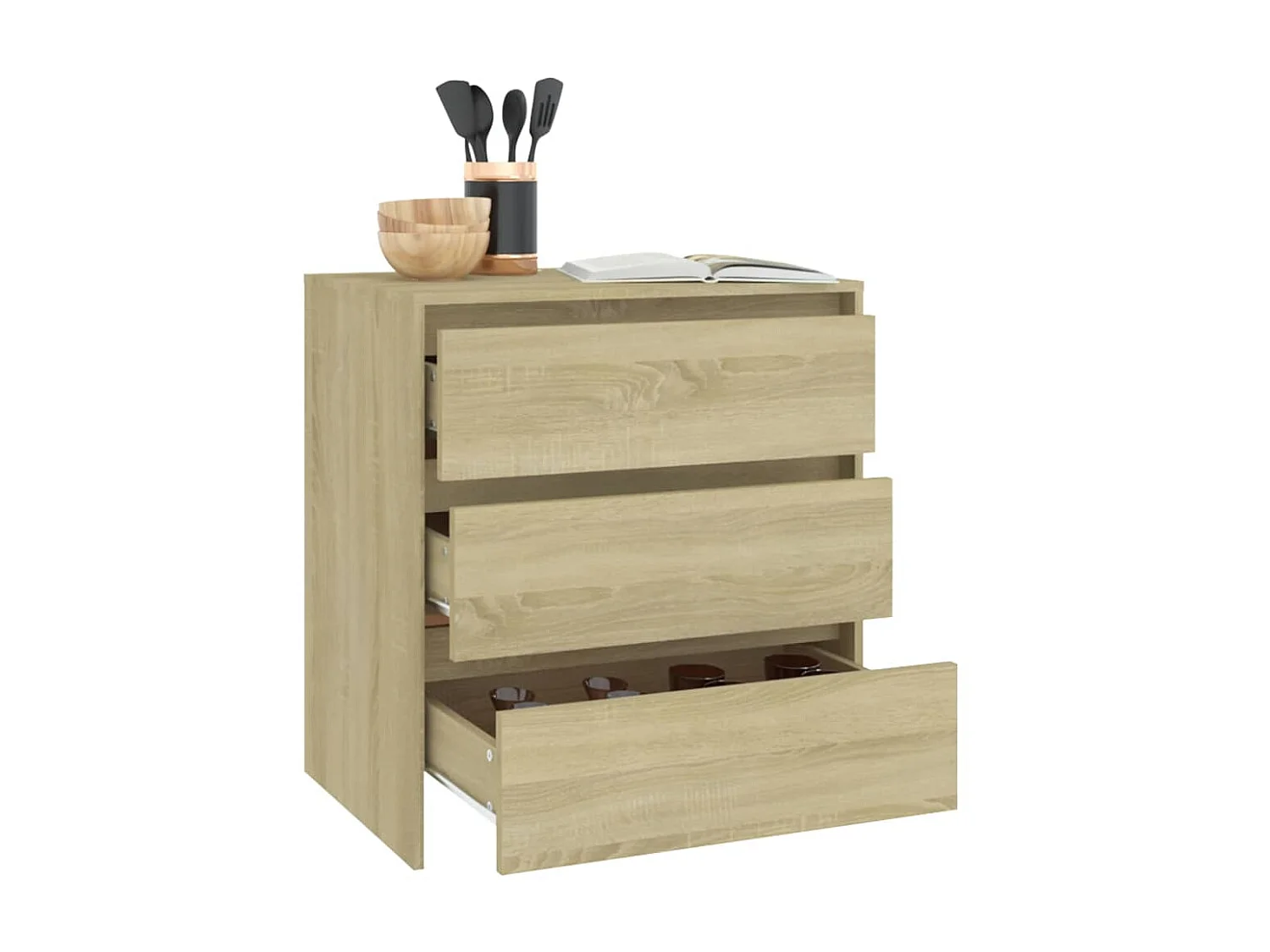 Commode Chêne Sonoma 70x41x75