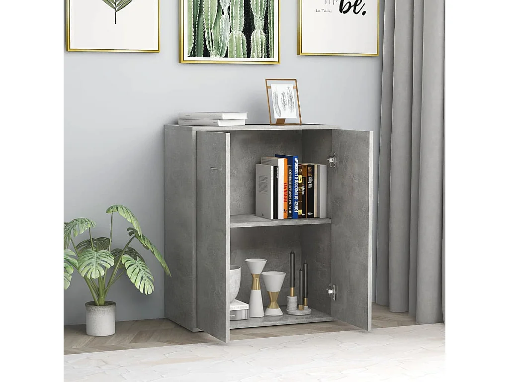 Commode Gris béton 60 x 30x75