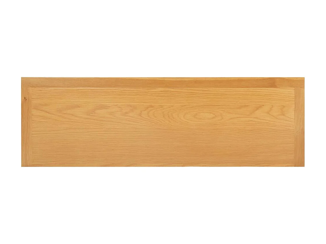 Commode 105x33,5x73 Bois de chêne massif 2