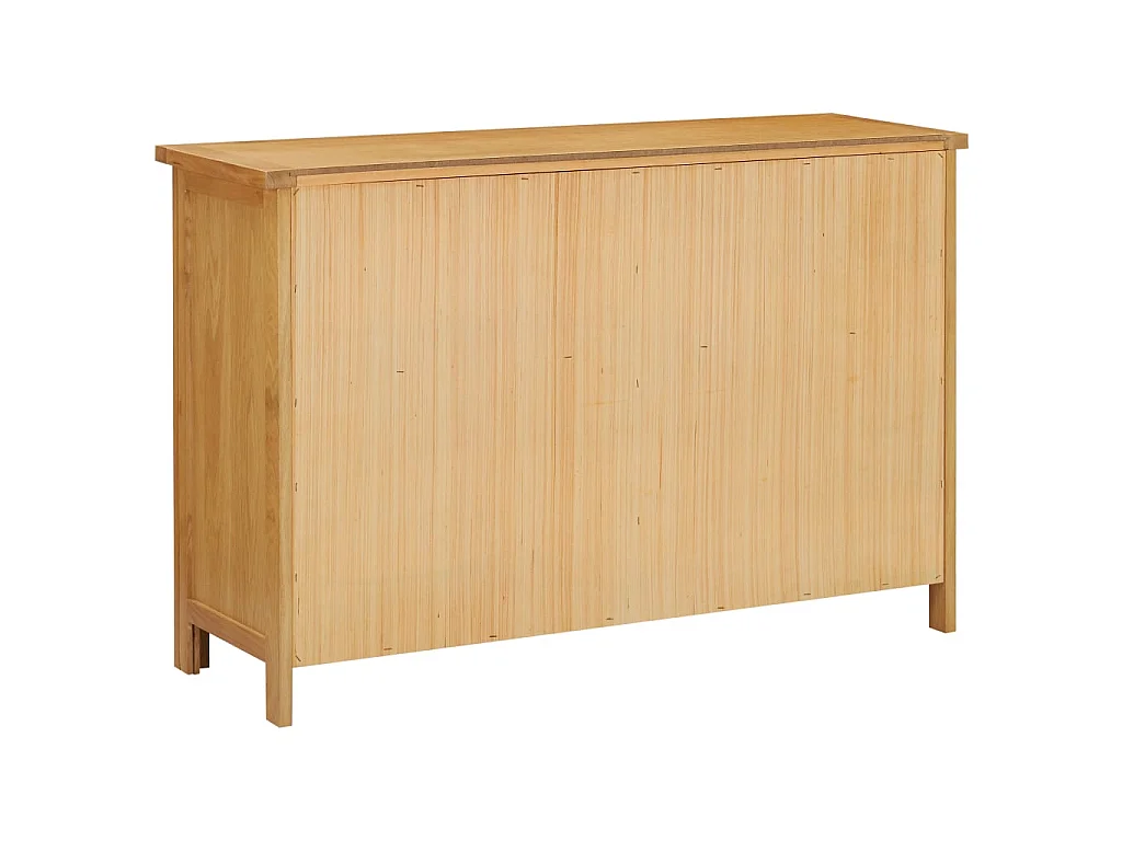 Commode 105x33,5x73 Bois de chêne massif 2