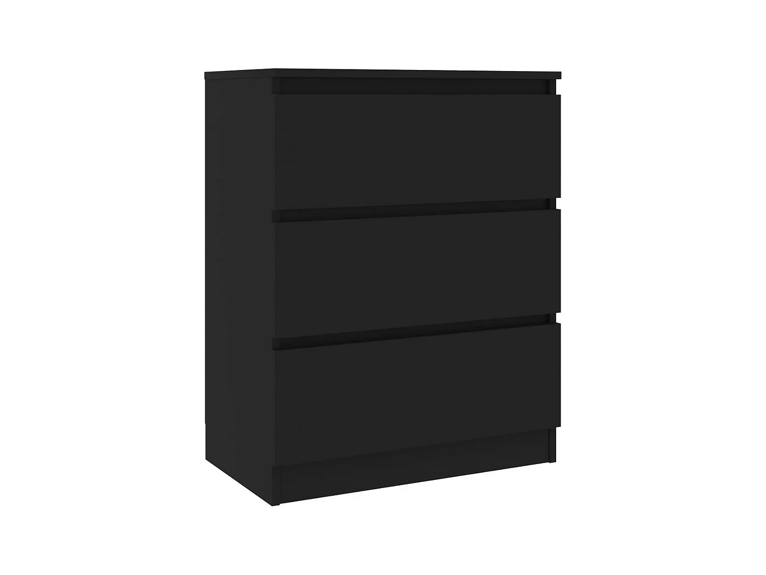 Commode Noir 60x35x76