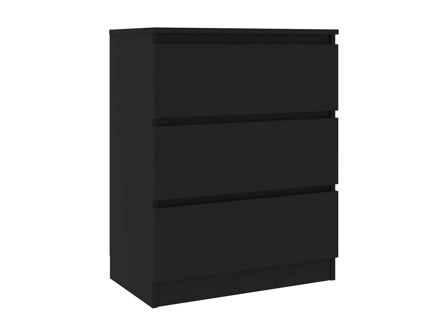 Commode Noir 60x35x76