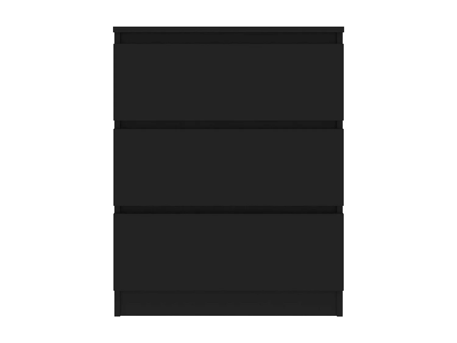 Commode Noir 60x35x76