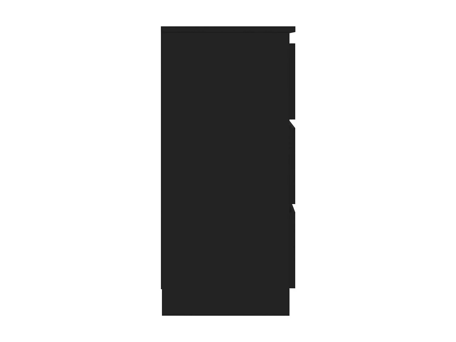 Commode Noir 60x35x76