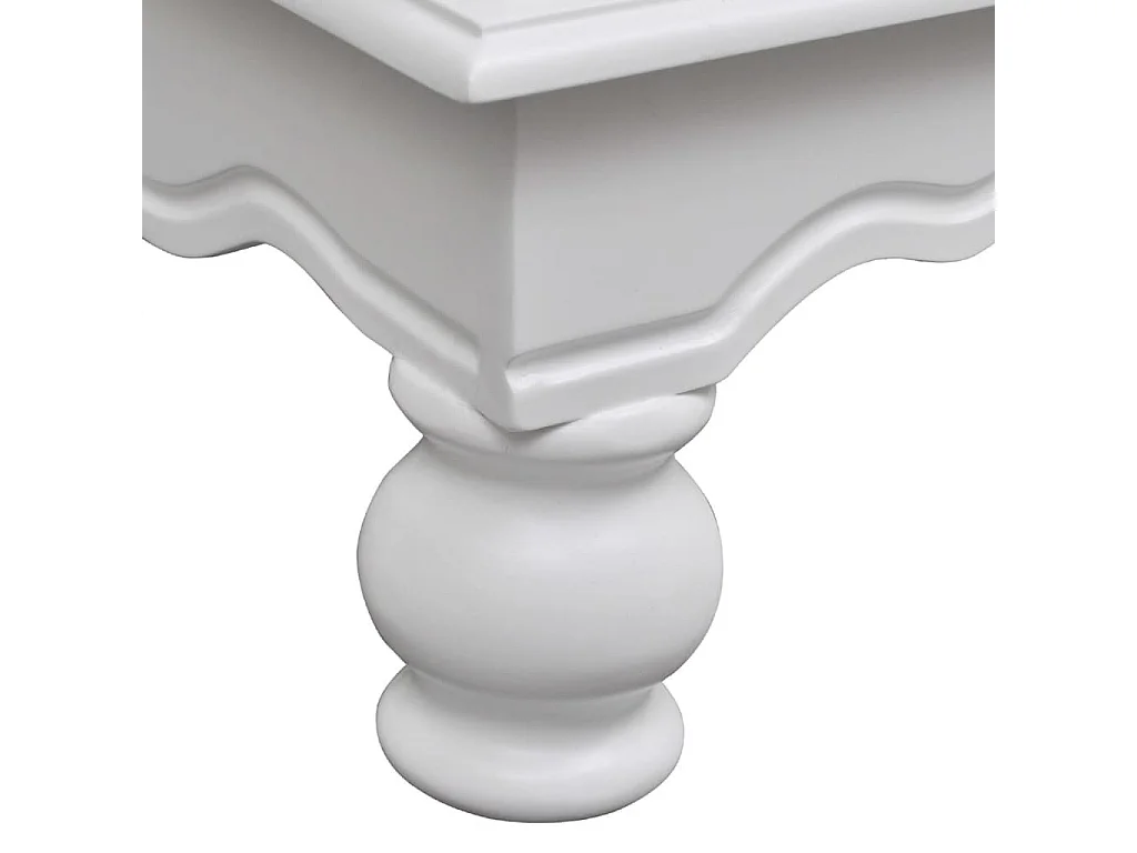 Rangement avec 2 portes et 1 tiroir Bois Blanc