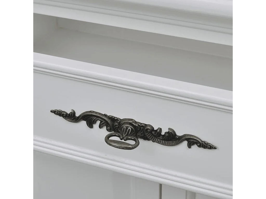 Rangement avec 2 portes et 1 tiroir Bois Blanc