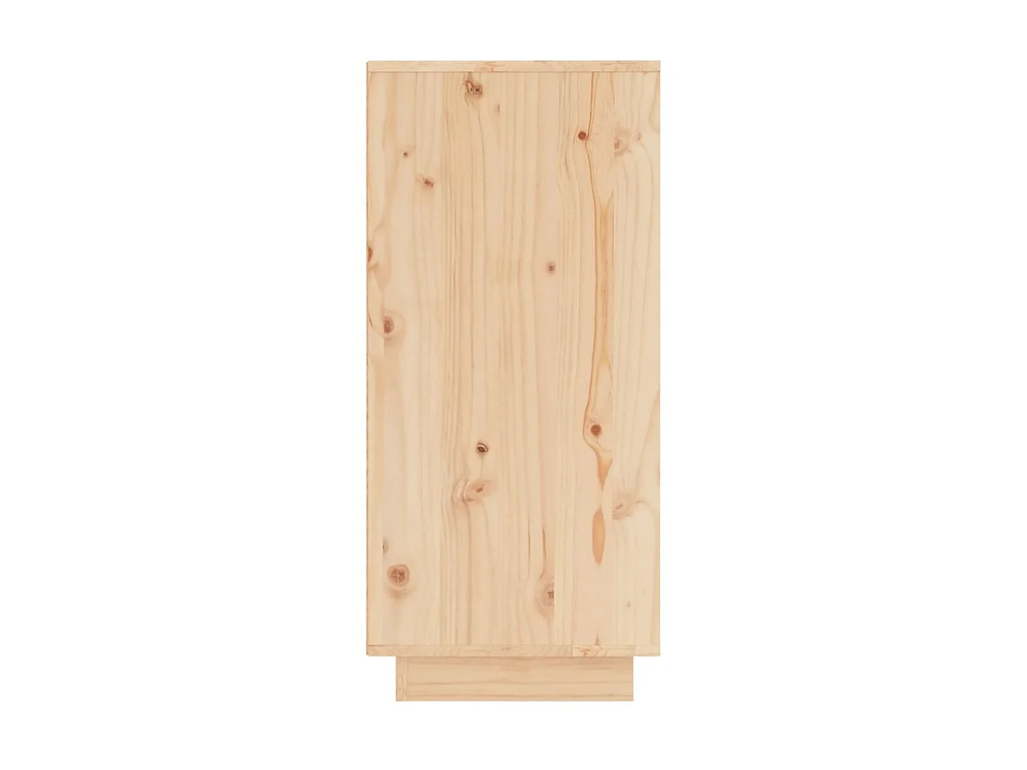 Dressoirs 2 st 31,5x34x75 cm massief grenenhout