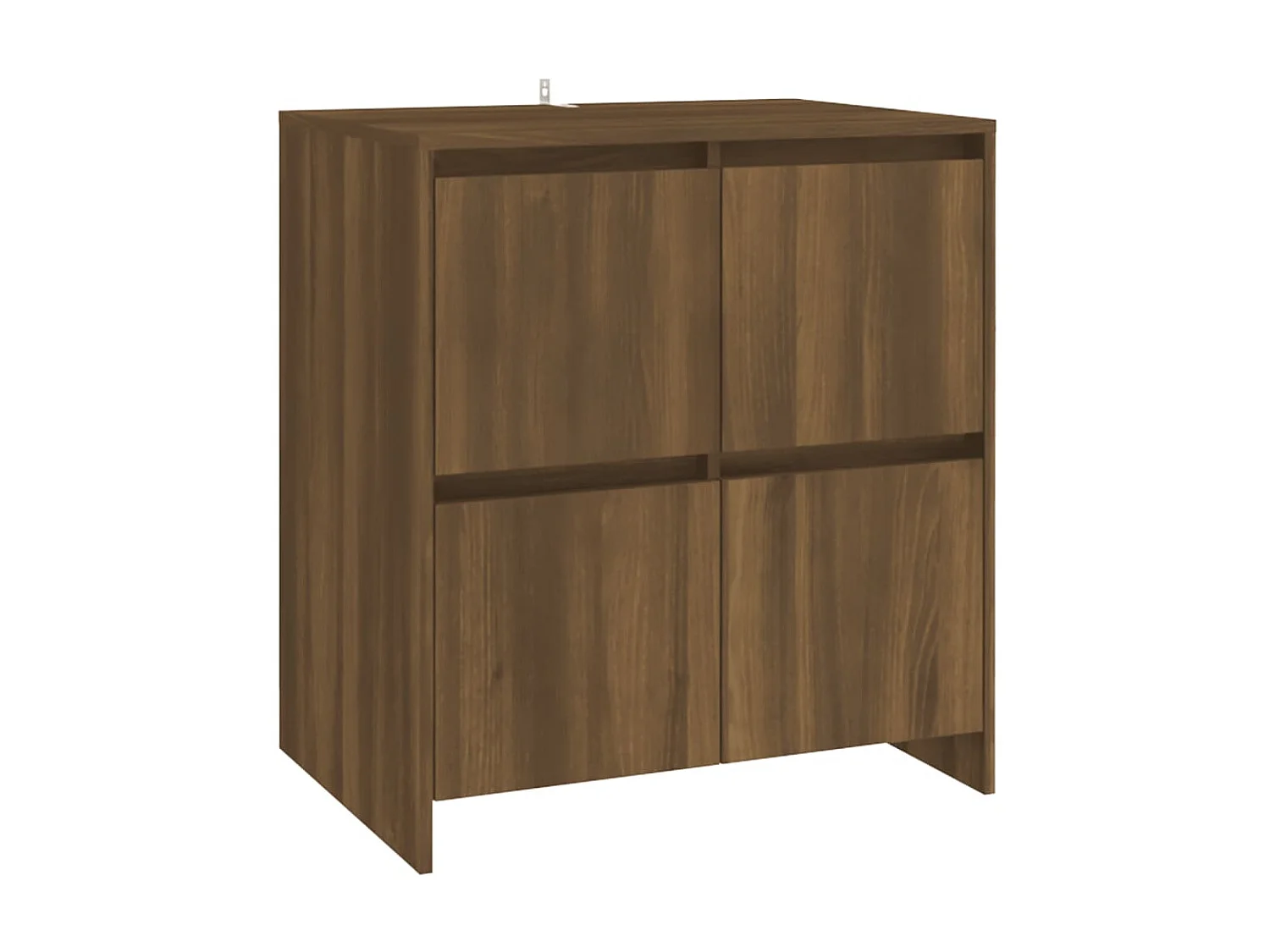 Buffets 2 pcs Chêne marron 70x41x75