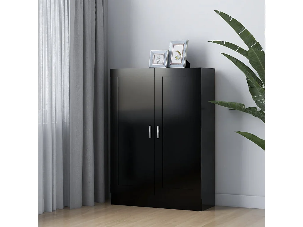 Commode Noir 82,5x30,5x115