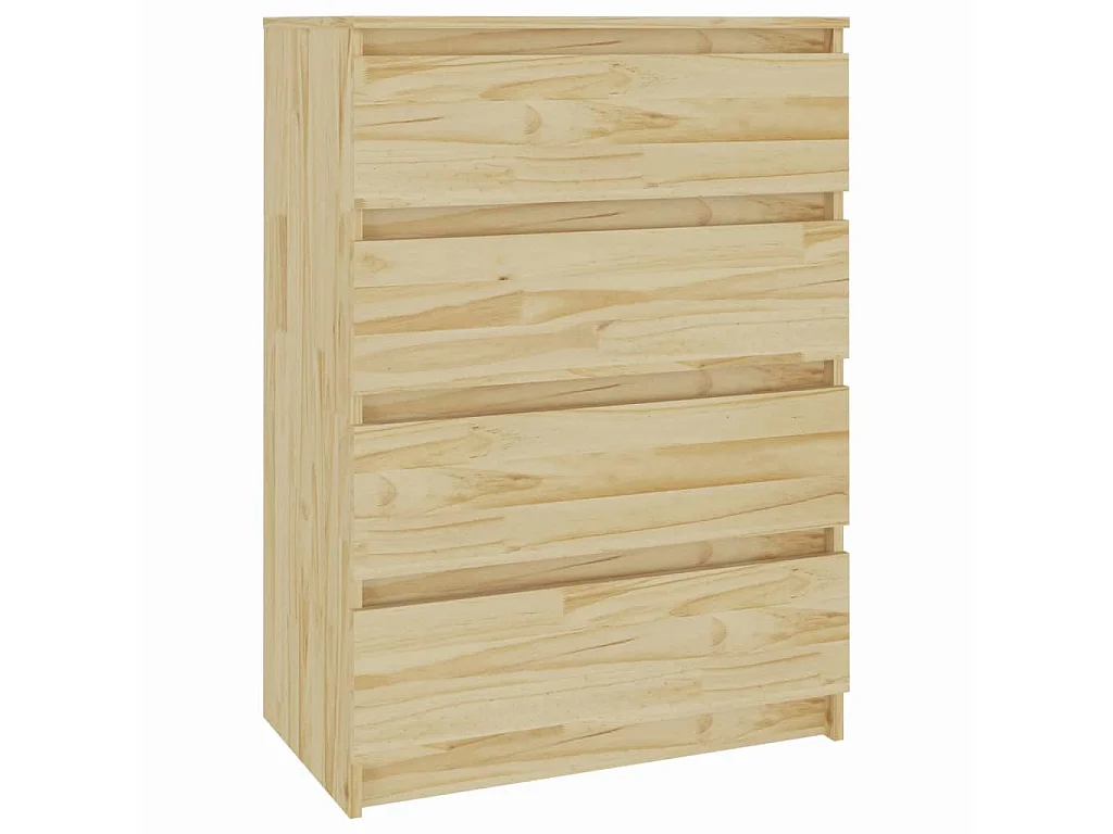 Armoire d'appoint 60x36x84 Bois de pin massif