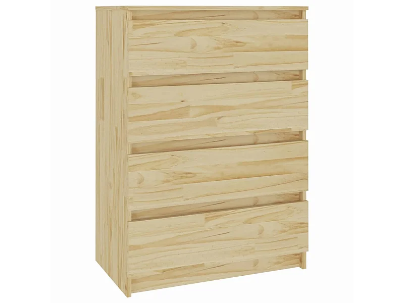 Armoire d'appoint 60x36x84 Bois de pin massif