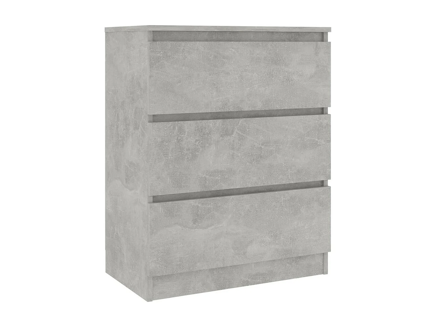 Commode Gris béton 60x35x76