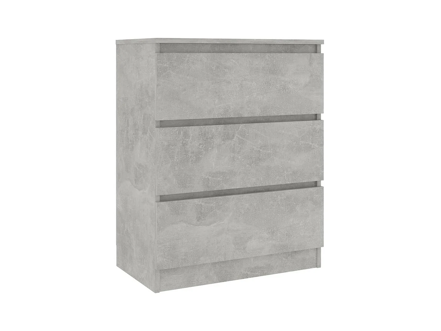 Commode Gris béton 60x35x76