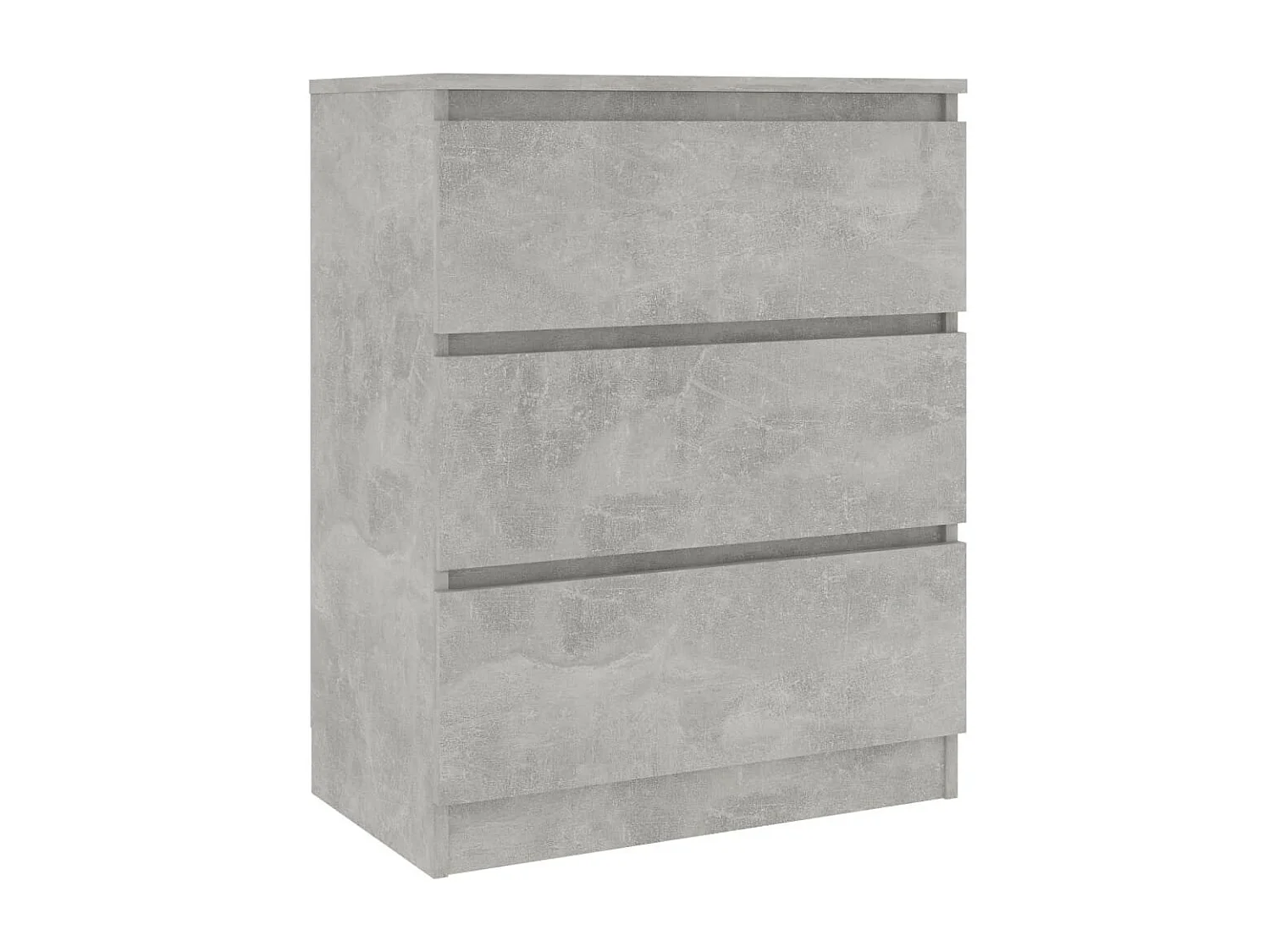 Commode Gris béton 60x35x76