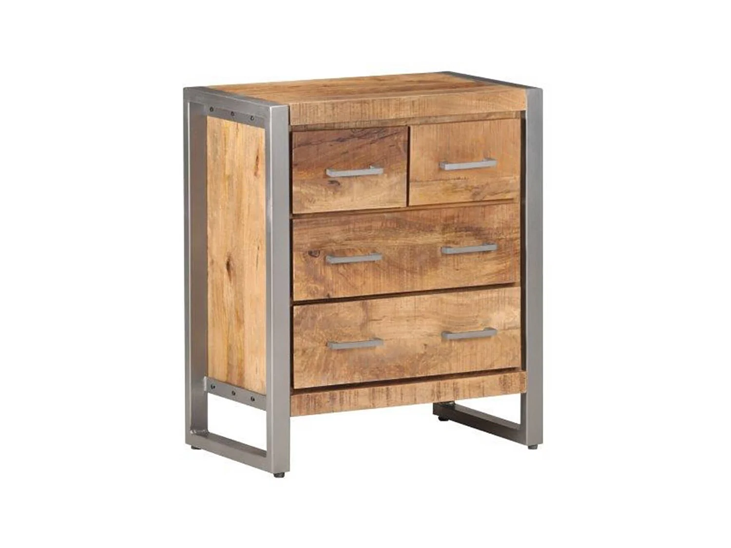 Buffet 60x35x70 Bois de manguier brut