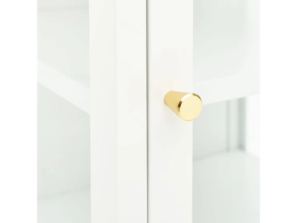 Buffet 38x35x70 Métal et verre