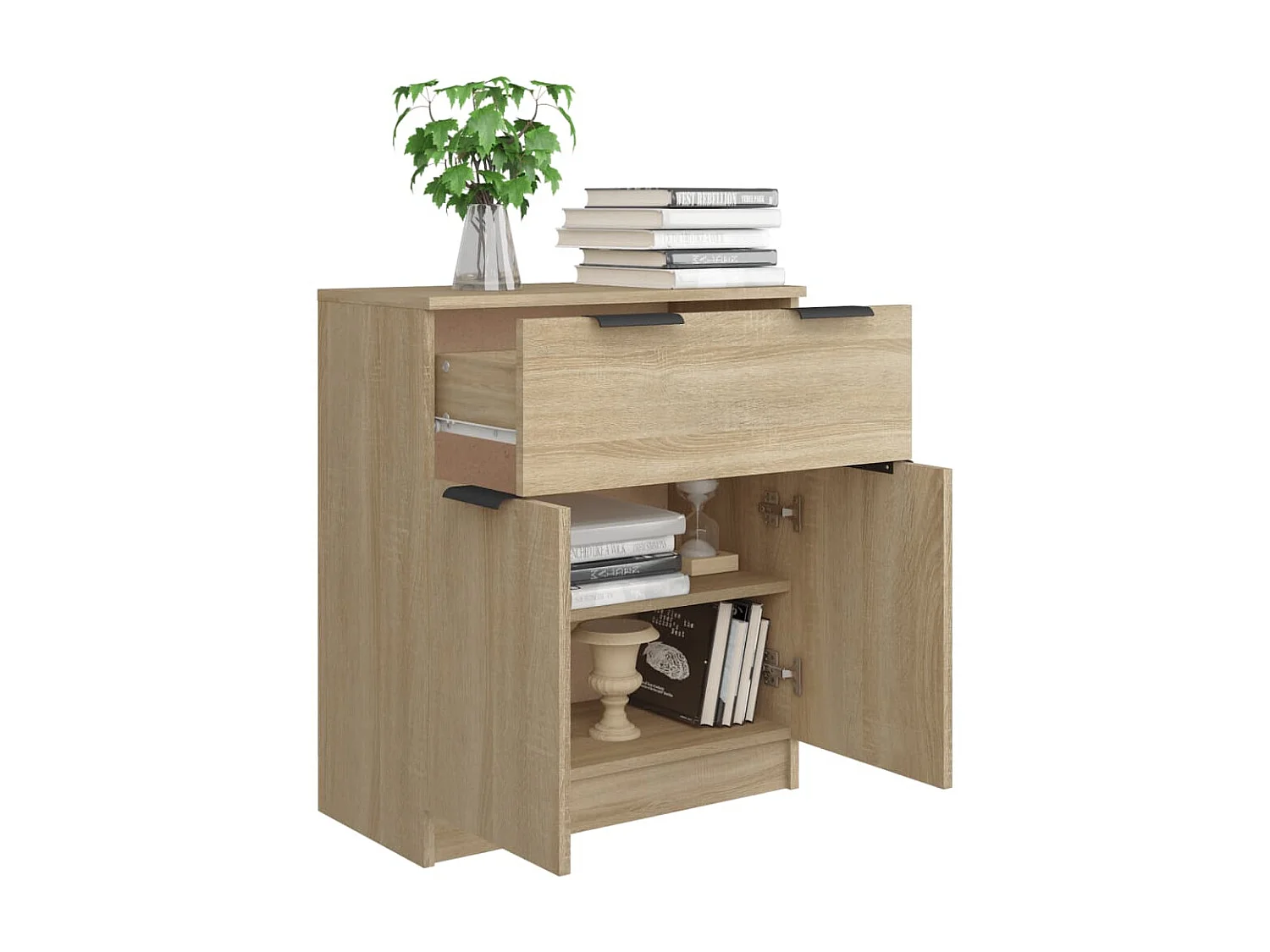 Buffet Chêne sonoma 60x30x70 Bois d'ingénierie