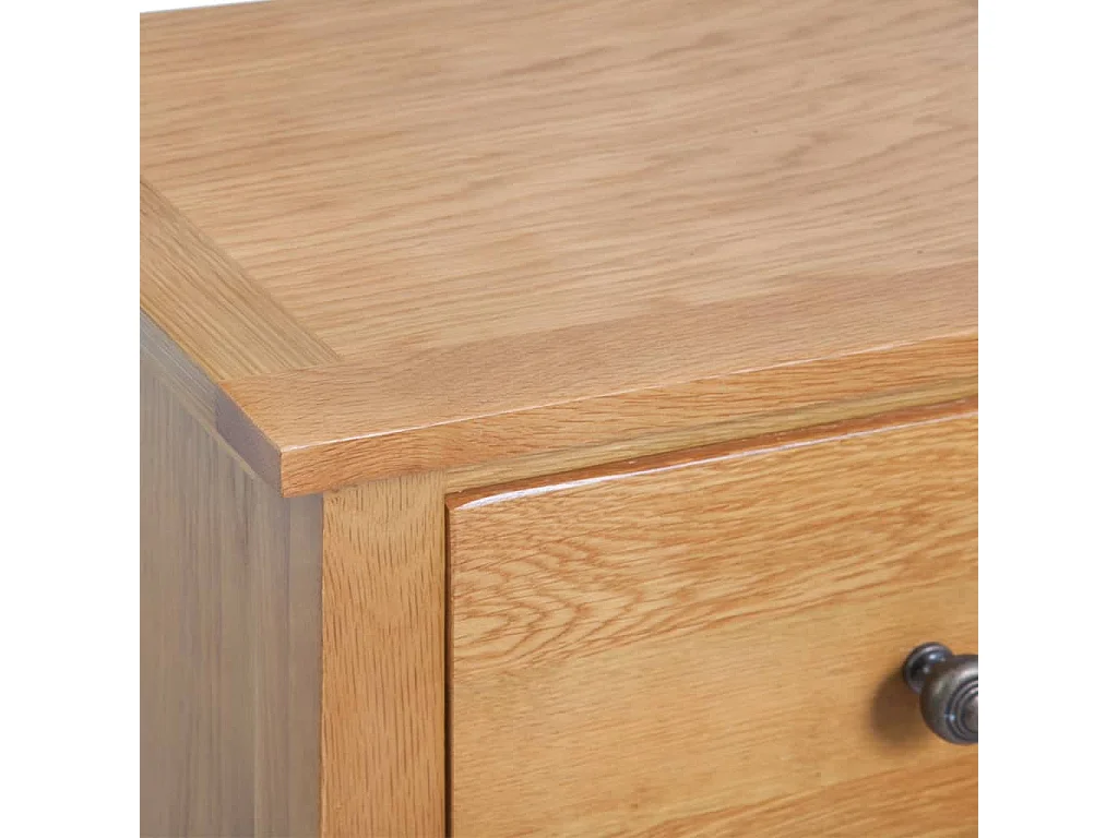 Commode haute 45x32x110 Bois de chêne massif